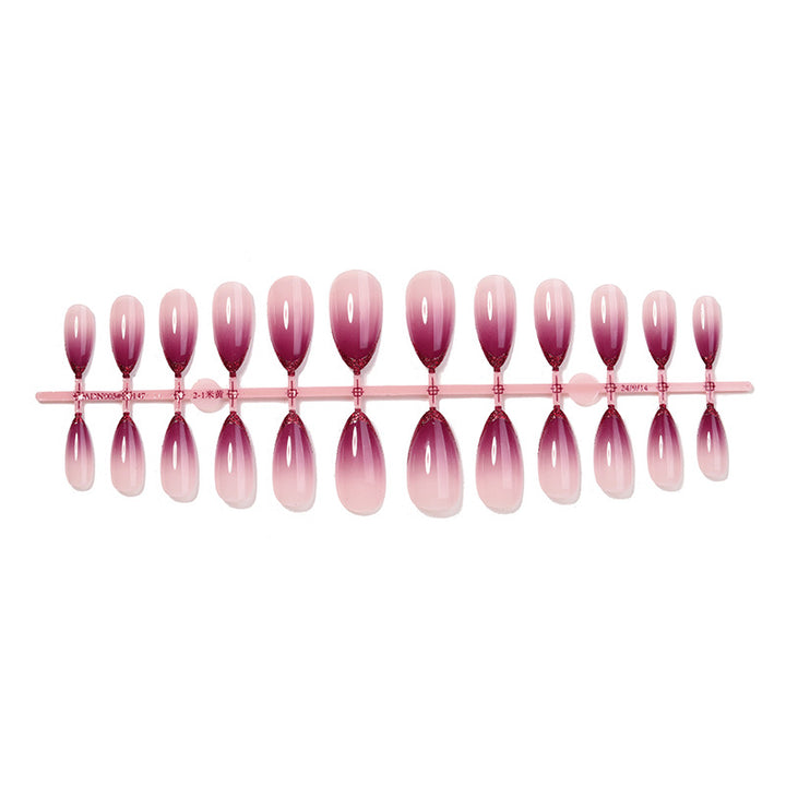 Gradient Ombre Press-On Nail Set Karnz