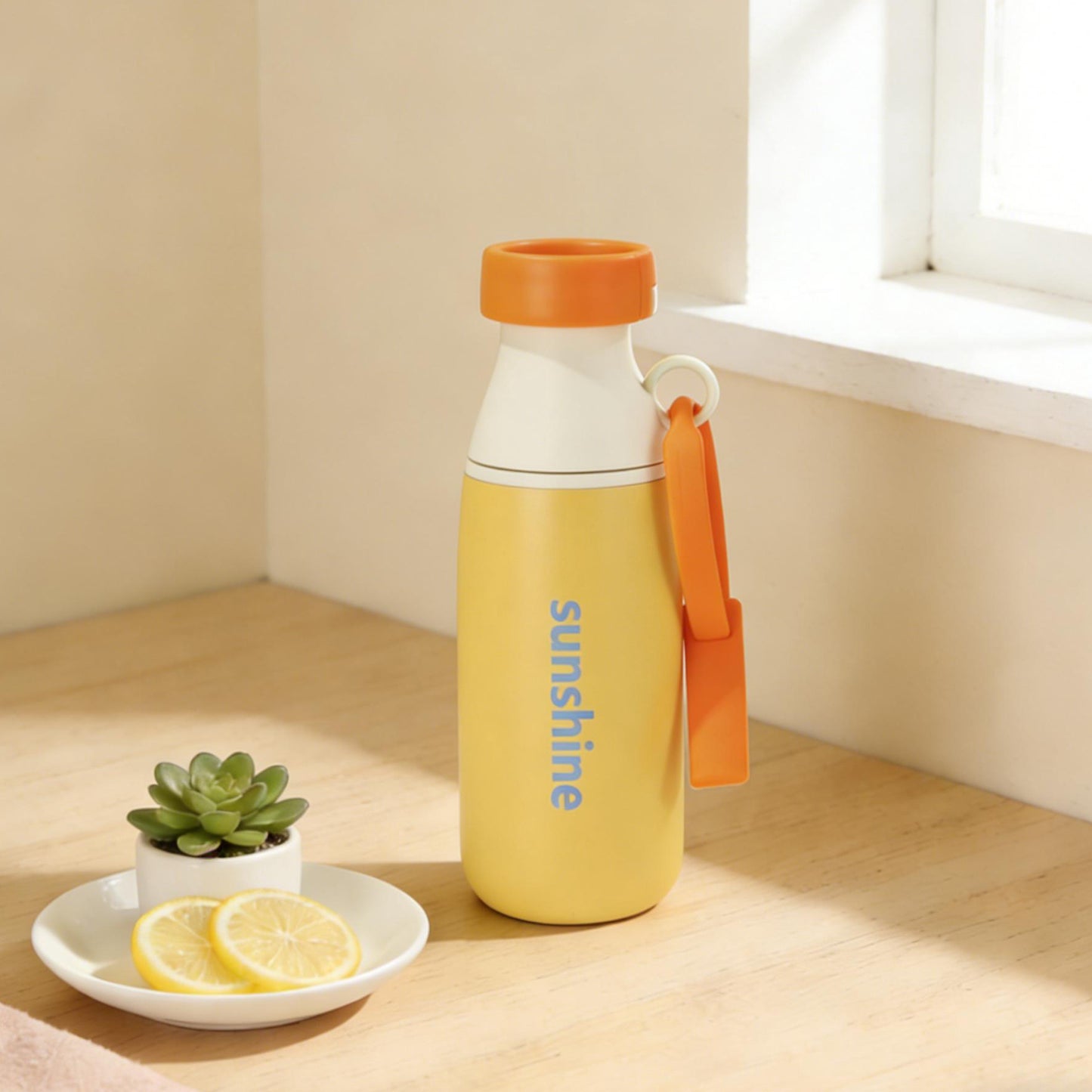 Damen Isolierte und strapazierfähige Sporttrinkflasche Karnz