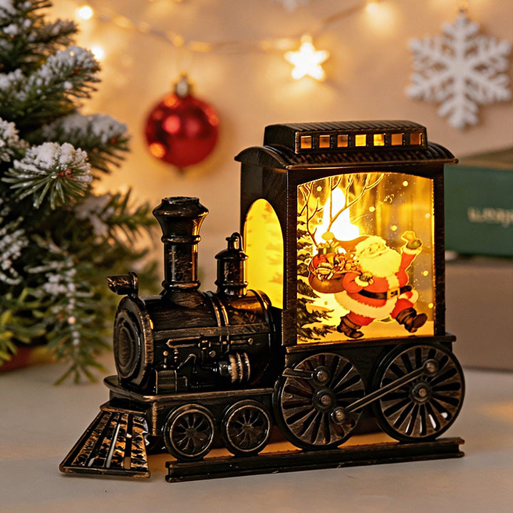 Weihnachtliche LED Zuglaterne Karnz