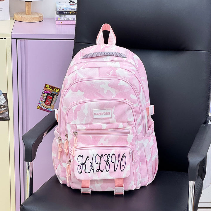 Stylische Freizeit-Rucksack mit Multi-Taschen-Design Karnz