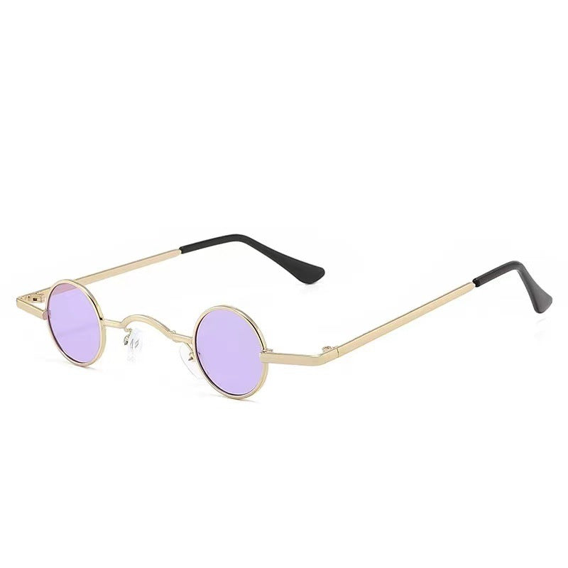 Damen Runde Sonnenbrille im Vintage-Stil Karnz