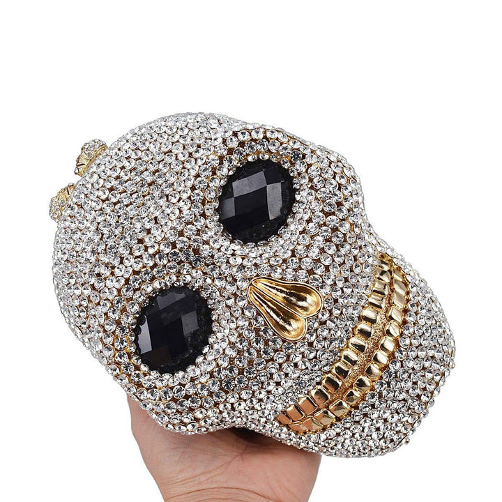 Statement Skull Clutch