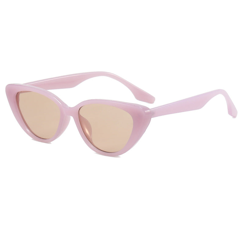 Damen modische Cat-Eye Sonnenbrille mit UV-Schutz und edlem Rahmen Karnz