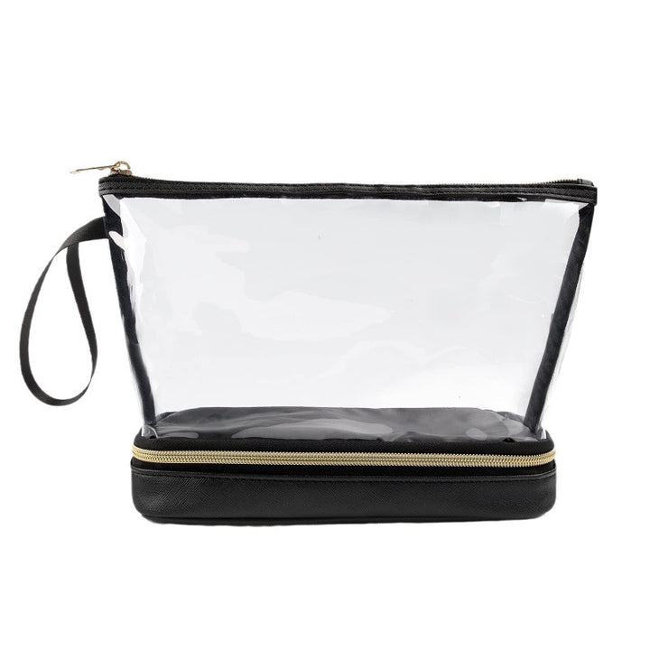 Kosmetik-Organizer-Tasche mit Transparentem Design und Aufgeteiltem Innenfach Karnz