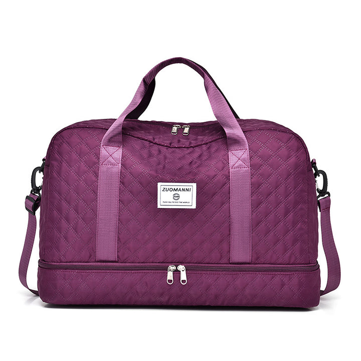 Stilvolle gesteppt Reise-Duffle Karnz 1790692517