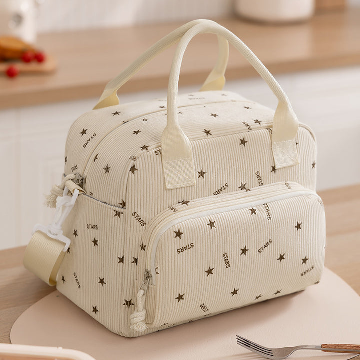 Isolierte Sternmuster Lunch Tasche