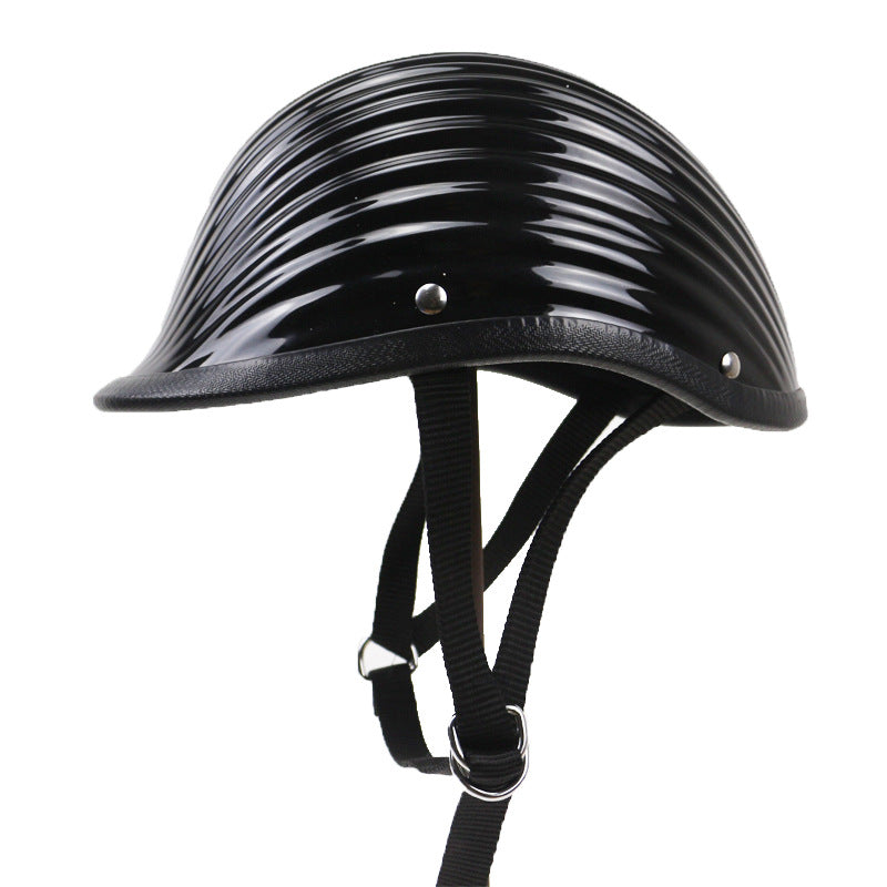 Retro Schutzmotorradhelm Karnz