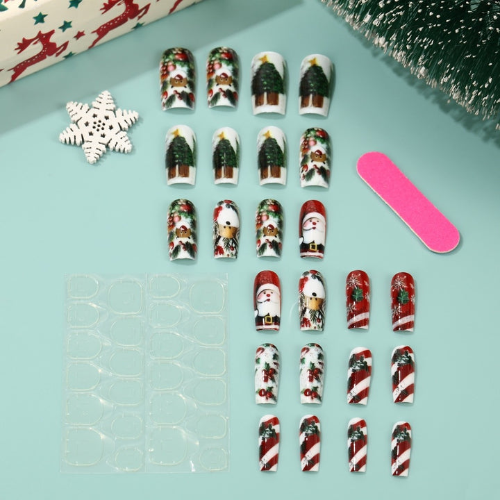 Kunstnägel im festlichen Weihnachtsdesign Karnz 1788542011