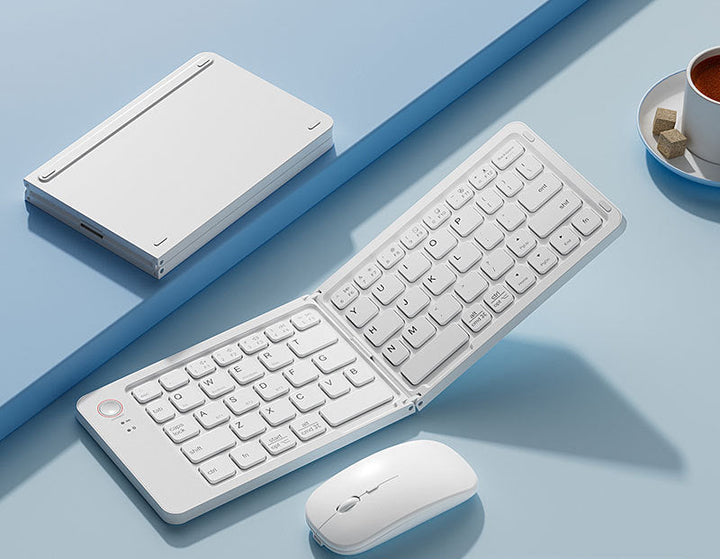 Faltbare Bluetooth-Tastatur und Maus Combo Karnz