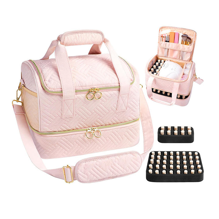 Kosmetik-Organizer Tasche mit Abnehmbaren Fächern Karnz