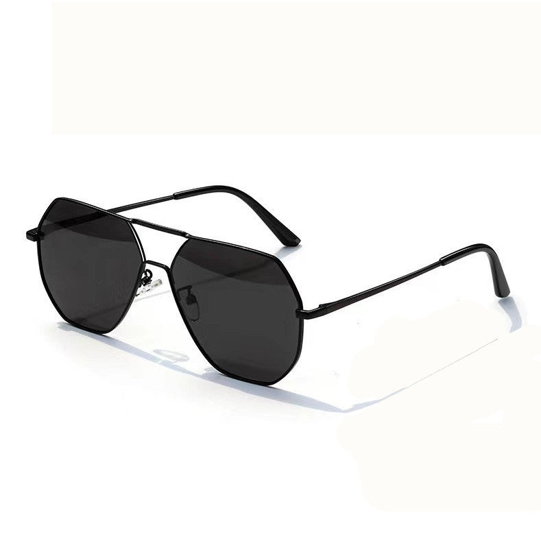 Modische sechseckige Sonnenbrille Karnz