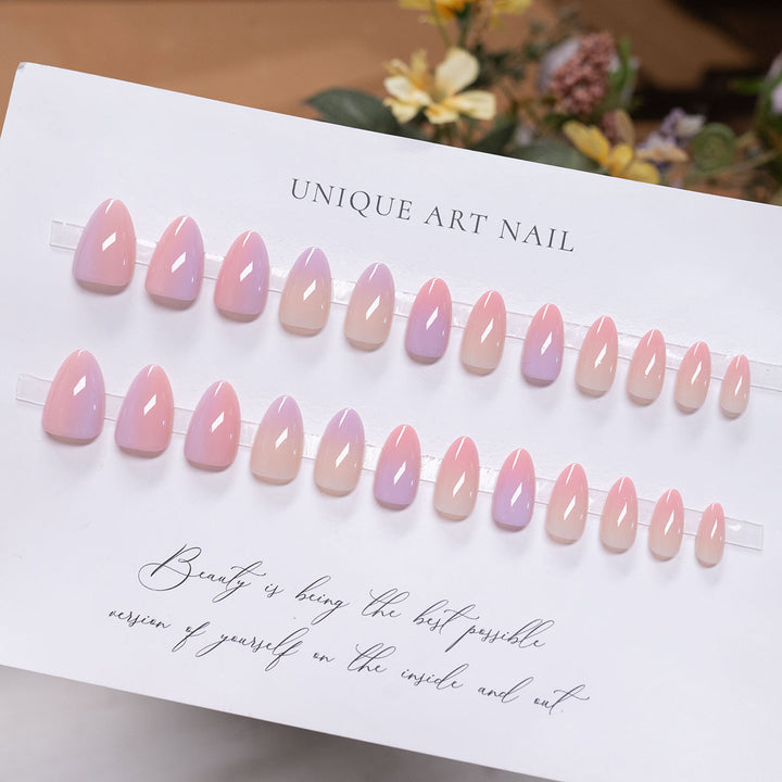 Ombré Stiletto Press-On Nägel  1791110766