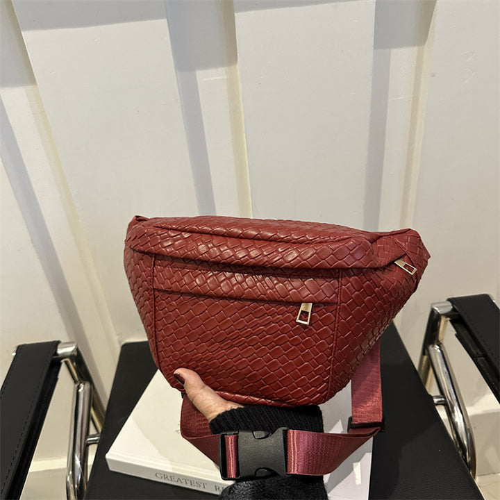 Stylische Woven Bauchtasche