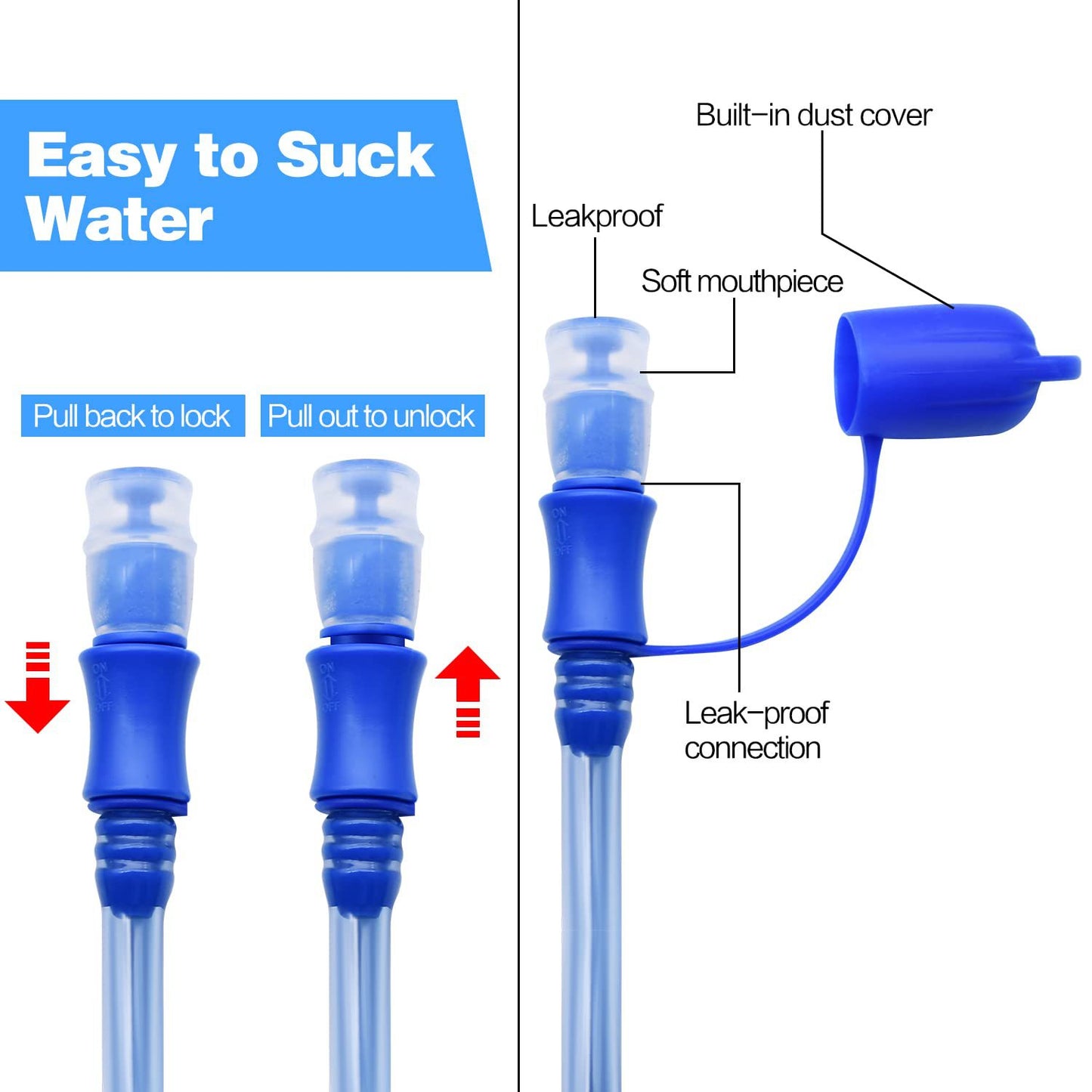 Damen flexible Trinkflasche aus TPU Karnz