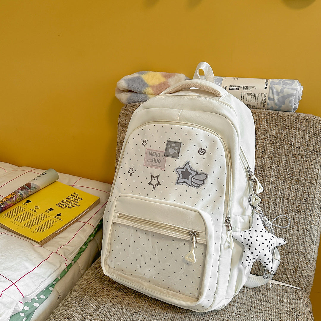 Verspielt Dekorativer Grafischer Rucksack Karnz