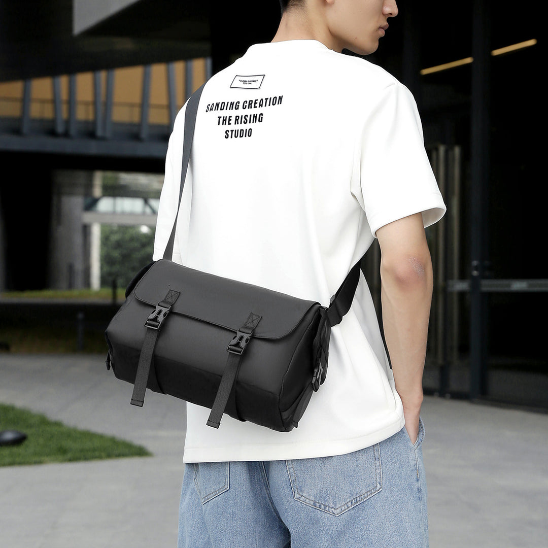 Modulare Messenger-Tasche mit Wasserabweisendem Material und Verstellbarem Schultergurt Karnz