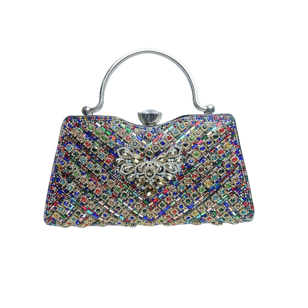 Dekorative Strass Abendtasche
