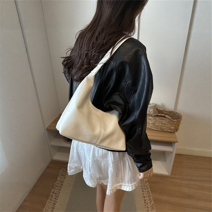Zeitgenössische weiche Leder Hobo Tasche