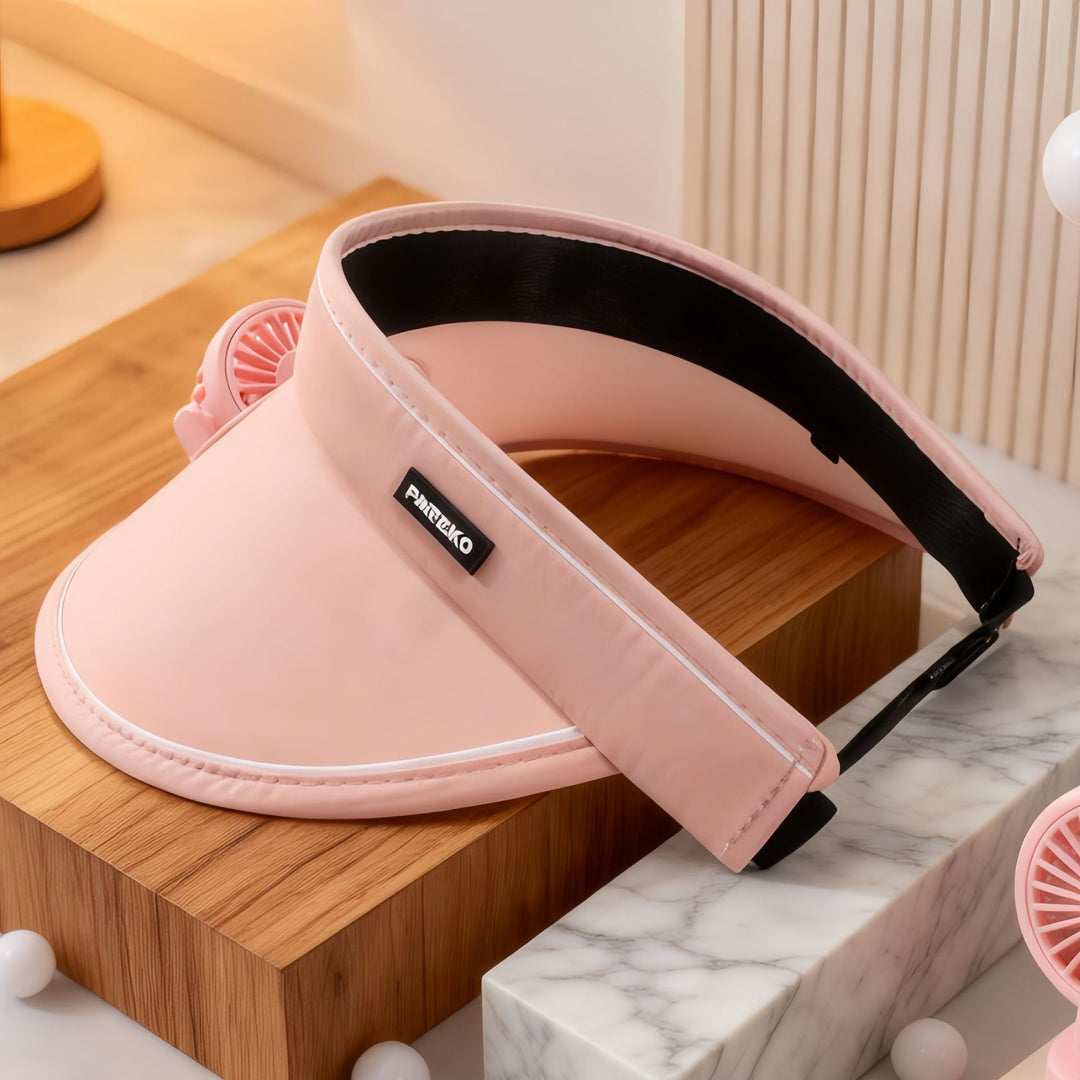 Damen Tragbarer Nackenventilator mit flexibler Halterung Karnz