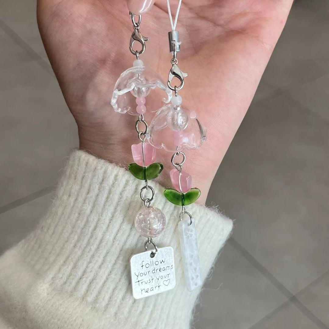 Dekorativer Blumenschmuck Schlüsselanhänger Karnz