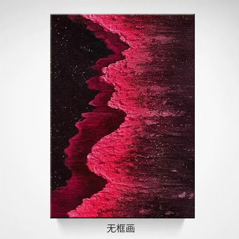 Dekorative Texturierte Leinwand Wandkunst