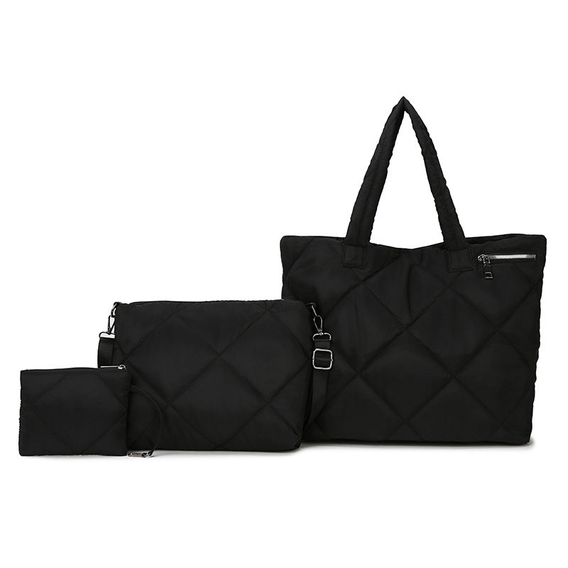 Gepolsterte Camouflage-Muster-Tasche Set