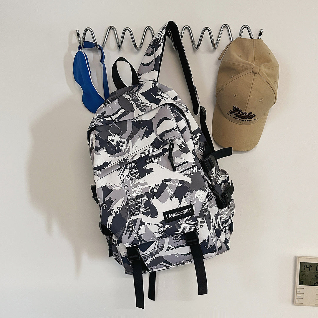 Graffiti Druck Freizeit Rucksack Karnz