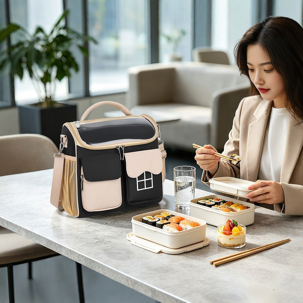 Multi-Taschen-isolierte Lunch-Kühltasche Karnz