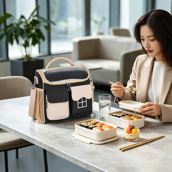 Multi-Taschen-isolierte Lunch-Kühltasche Karnz