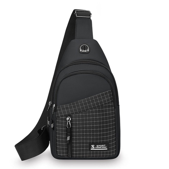 Kompakte Multi-Taschen Sport-Sling-Tasche
