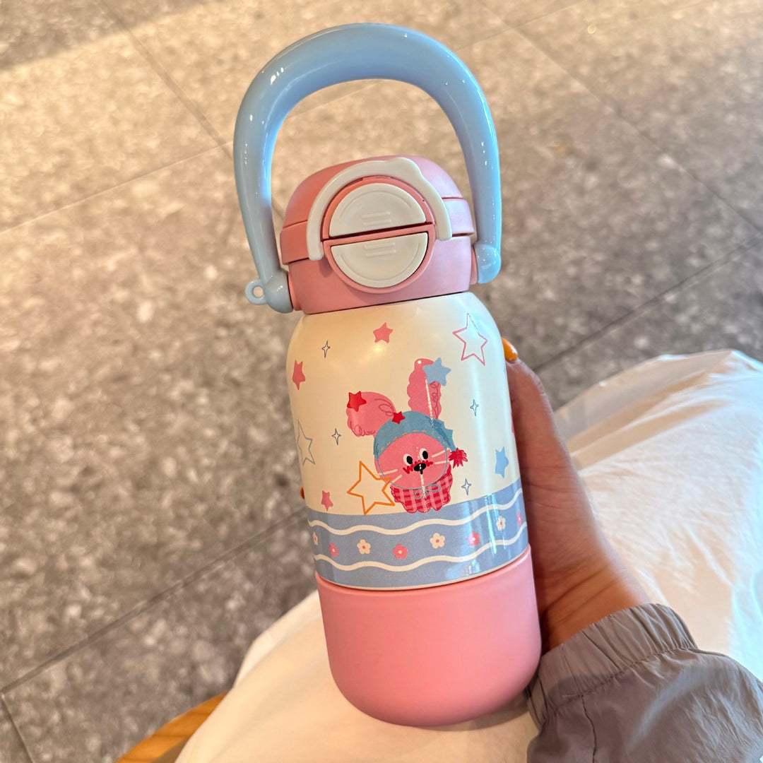 Damen Trinkflasche mit interaktivem Tierdesign Karnz