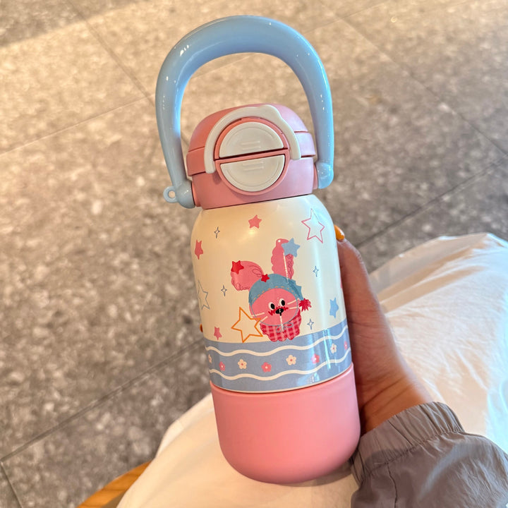Damen Trinkflasche mit interaktivem Tierdesign Karnz