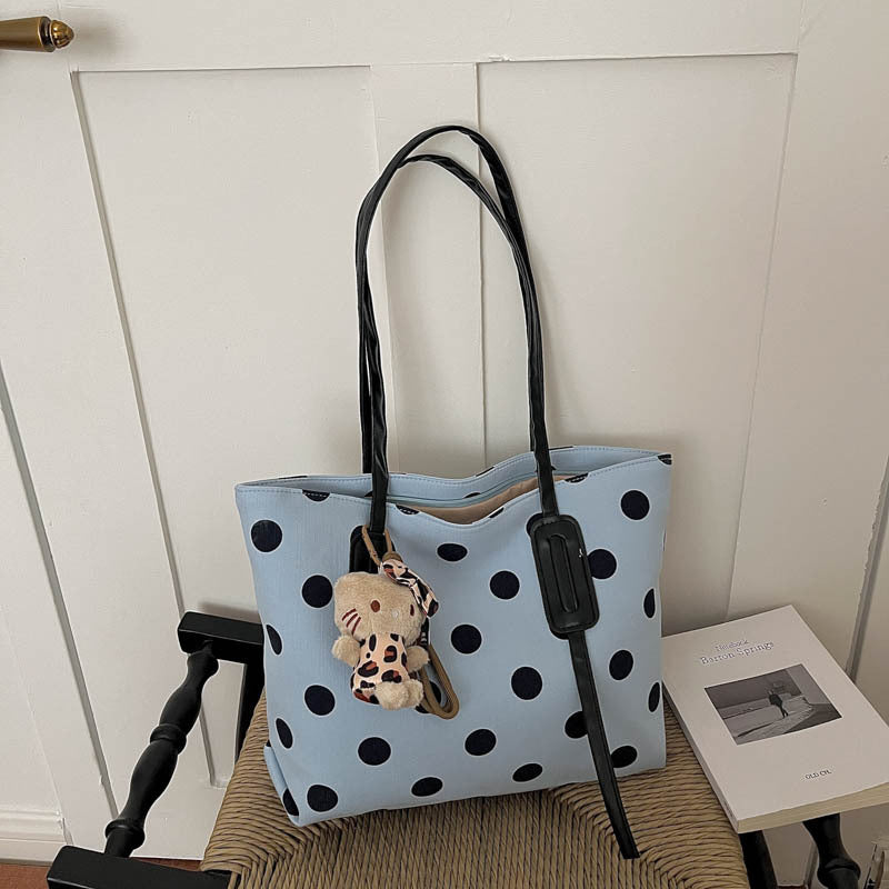 Trendige Punktemuster-Tasche