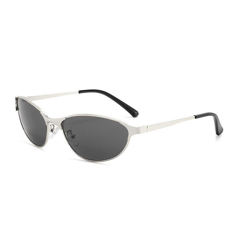 Damen stylische Sonnenbrille im eleganten Ovaldesign mit UV-Schutz Karnz