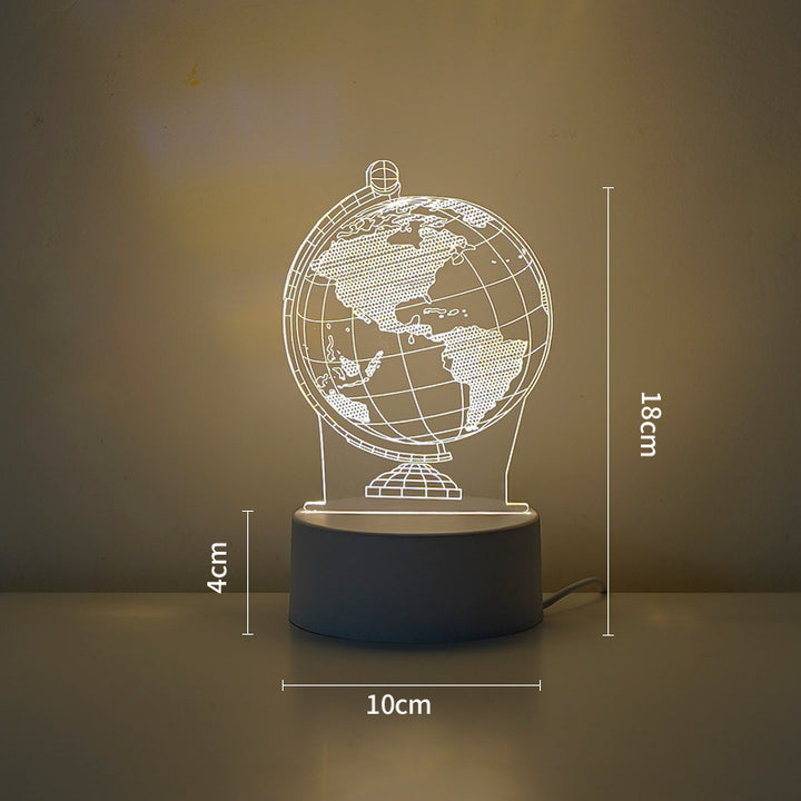 LED Tiger Figur Dekorative Lampe