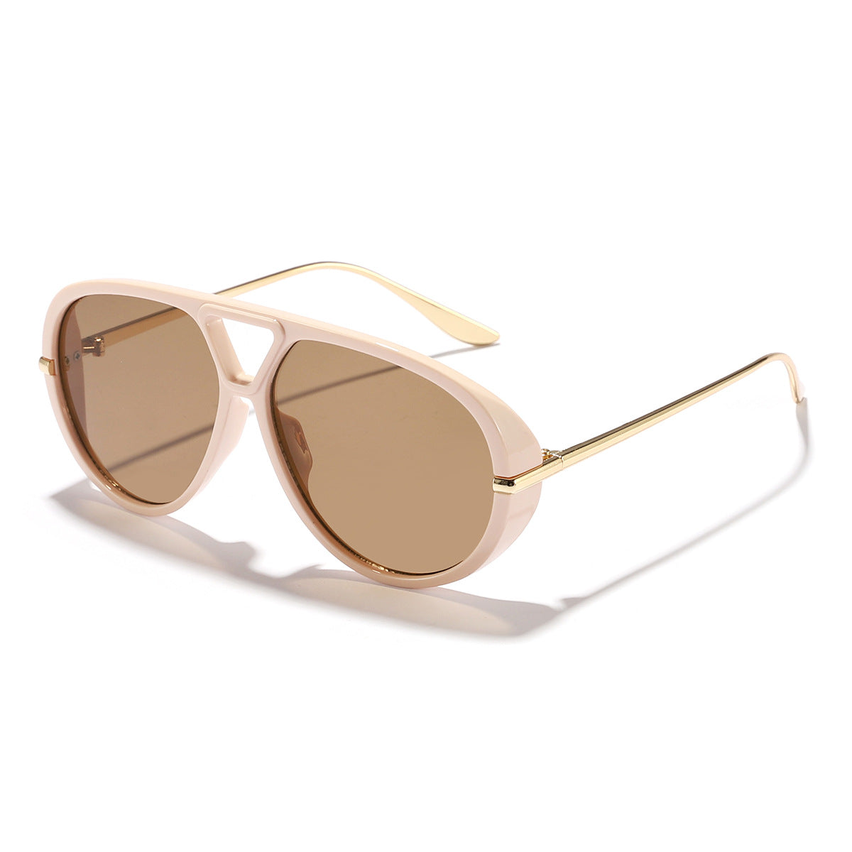 Damen Sportliche Sonnenbrille im markanten Pilotenstil Karnz