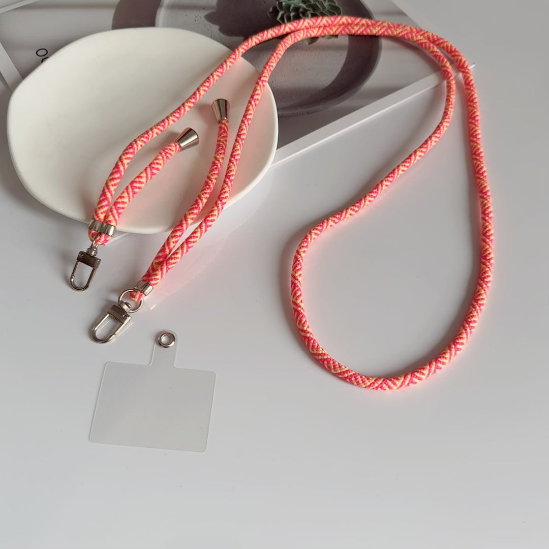 Farbige Dual-Clip verstellbare Lanyard Karnz