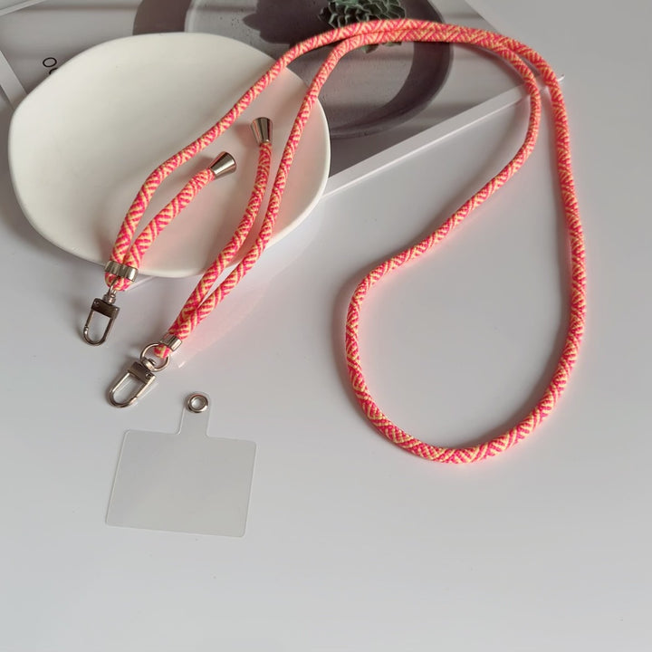 Farbige Dual-Clip verstellbare Lanyard Karnz
