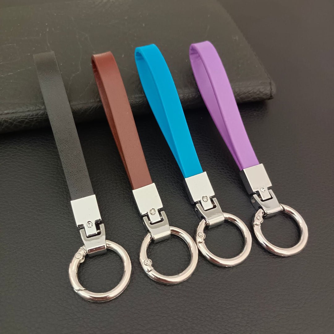 Eleganter Leder-Schlüsselanhänger Halter Karnz