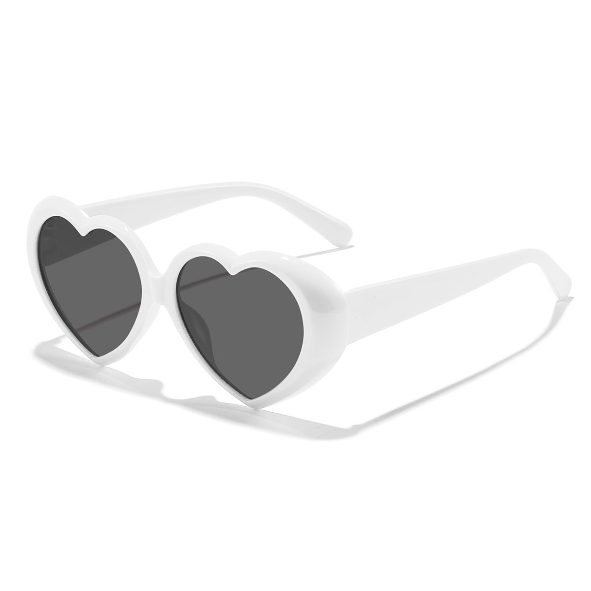 Damen Herzförmige Sonnenbrille mit UV-Schutz und stylischem Rahmen Karnz