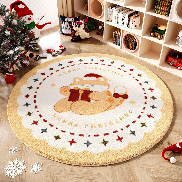 Festlicher Weihnachts-Teppich