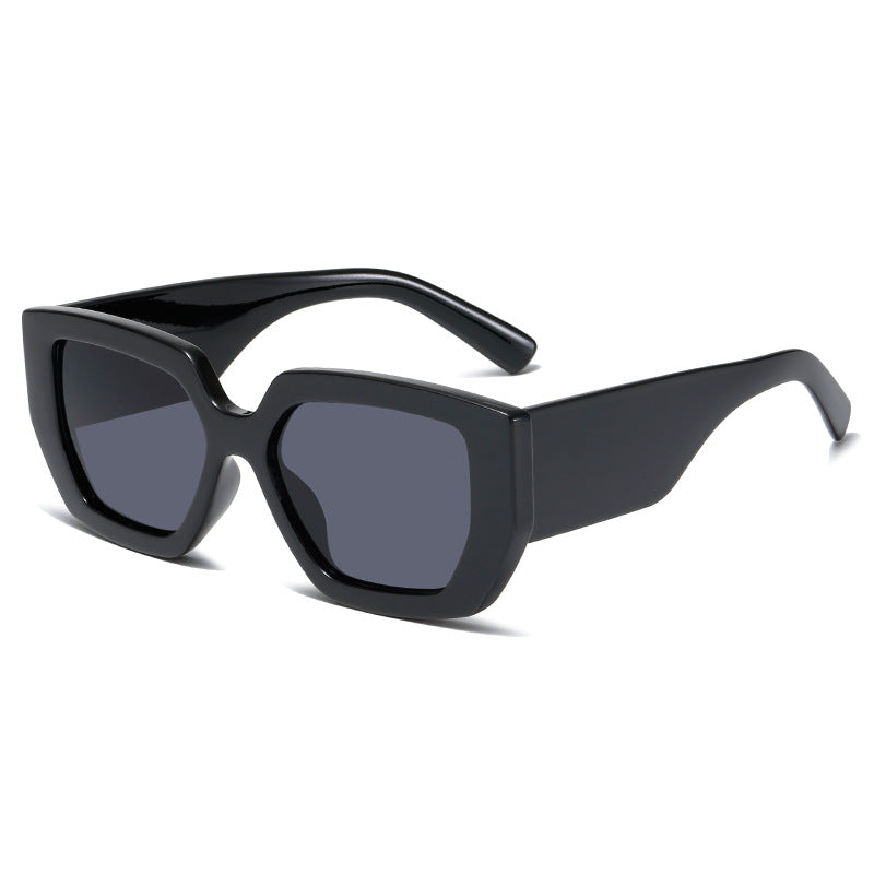 Damen Extravagante Geometrische Sonnenbrille Karnz