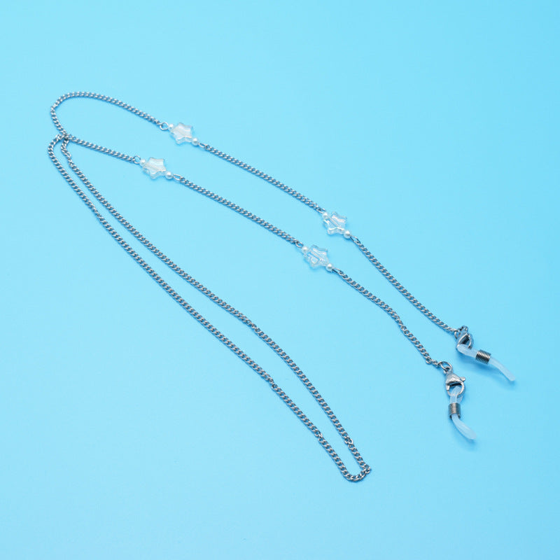 Stylische Brillenträgerkette mit dekorativen Akzenten Karnz