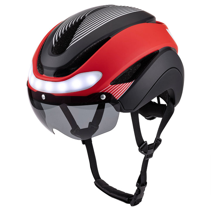 Fortgeschrittene Fahrradhelm mit integriertem Sicherheitslicht Karnz