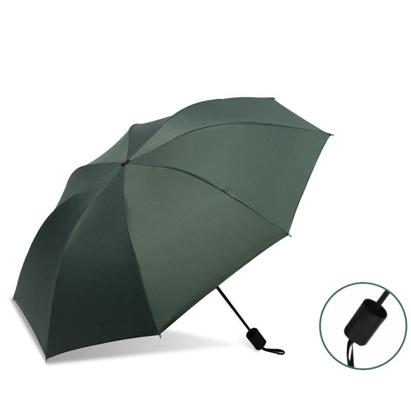 Damen automatischer Winddichter Regenschirm mit UV-Schutz Karnz