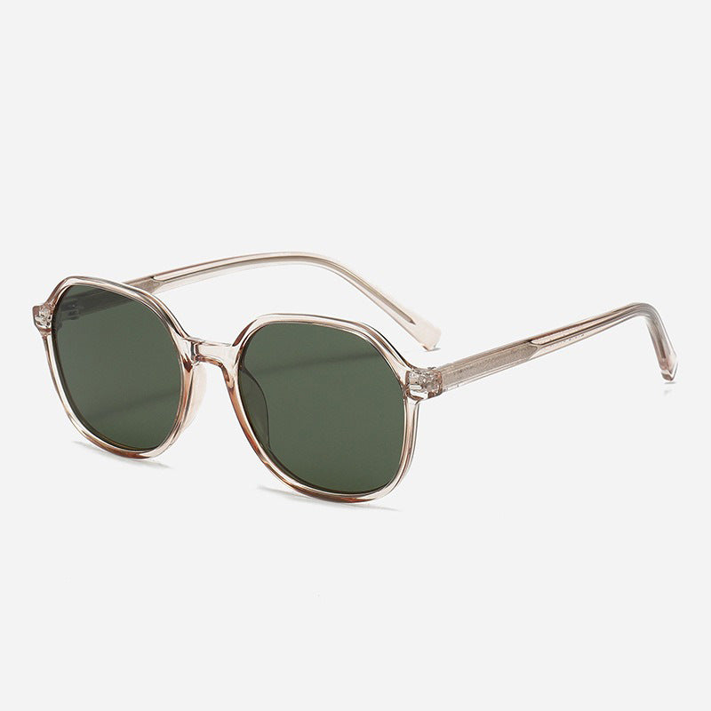 Damen modische Sonnenbrille im extravaganten Schildpatt-Design Karnz