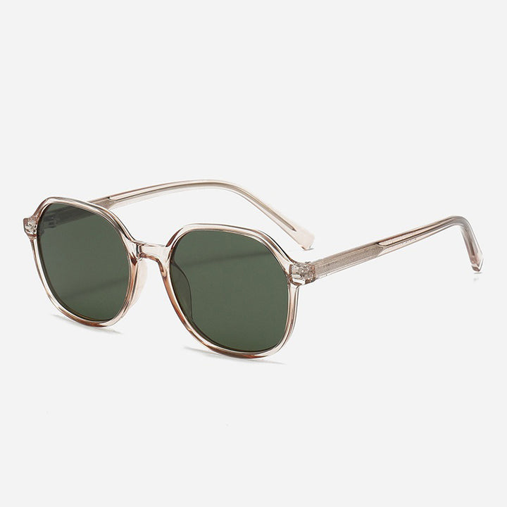 Damen modische Sonnenbrille im extravaganten Schildpatt-Design Karnz