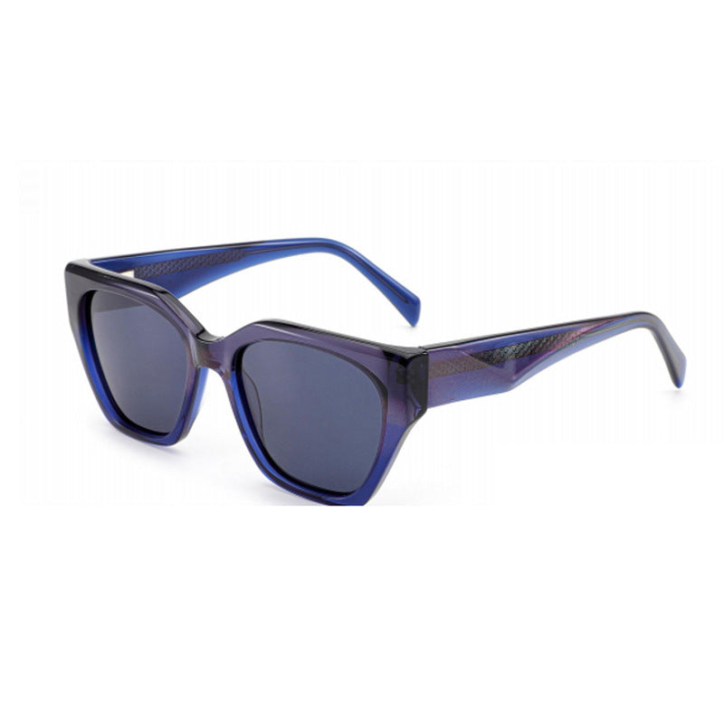 Damen modische Sonnenbrille im modernen Designer-Stil Karnz