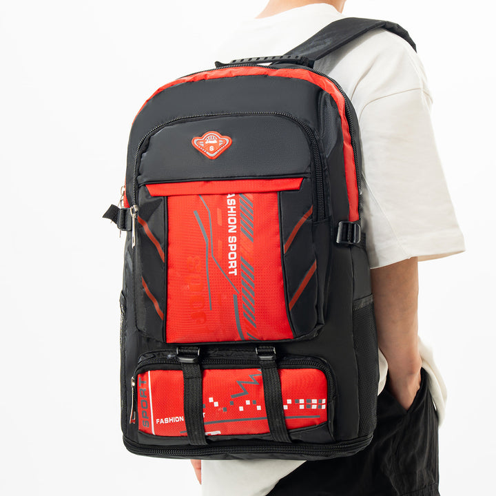 Sportlicher Multi-Fach Rucksack