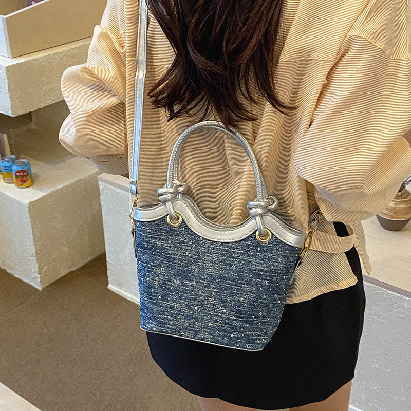 Dekorative Perlen Mini-Handtasche